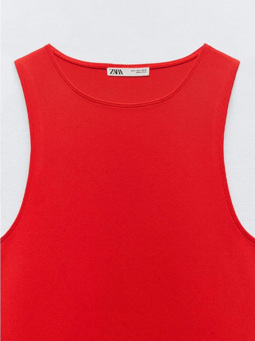 Zara red midi dress - Picture 3 of 4